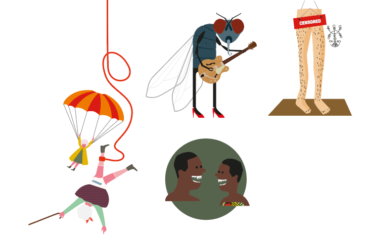 Examples of Tracy's illustrations