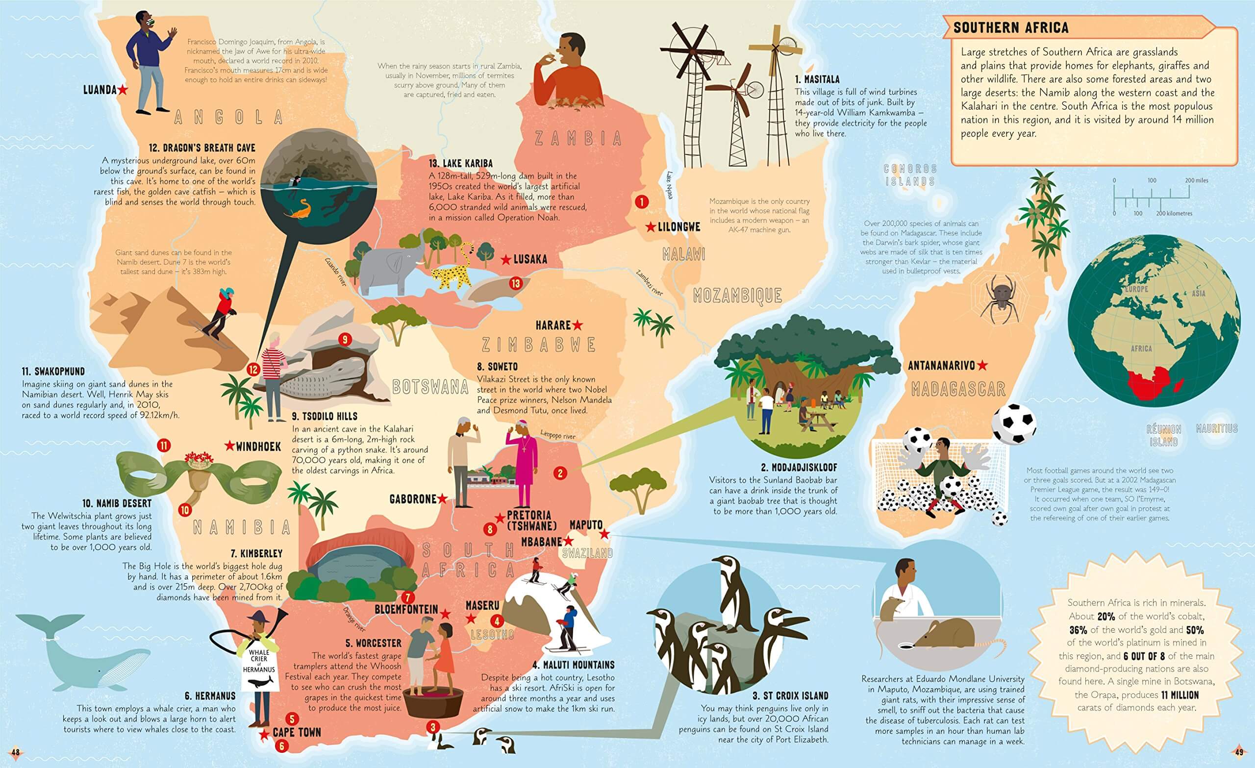 Atlas of Oddities Southern Africa