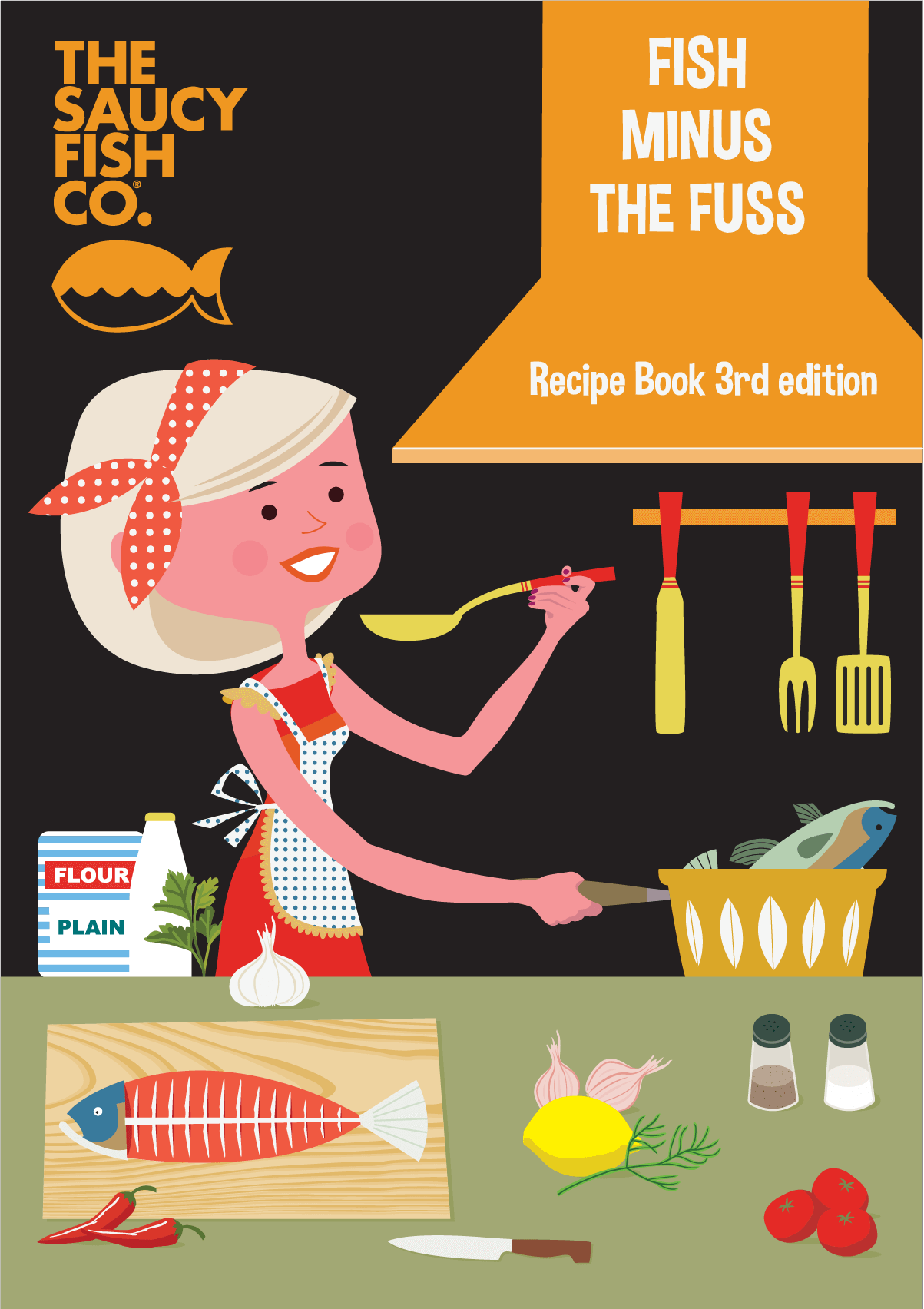 Saucy Fish Recipe Book Campaign